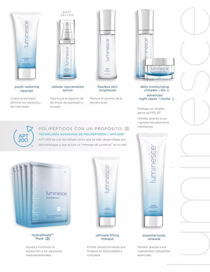 LUMINESCE FLAWLESS SKIN BRIGHTENER JEUNESSE ¿Para qué sirve, beneficios, ingredientes, como usar, donde comprar?